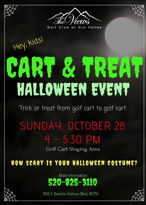 Public Halloween Cart Treat Party 1