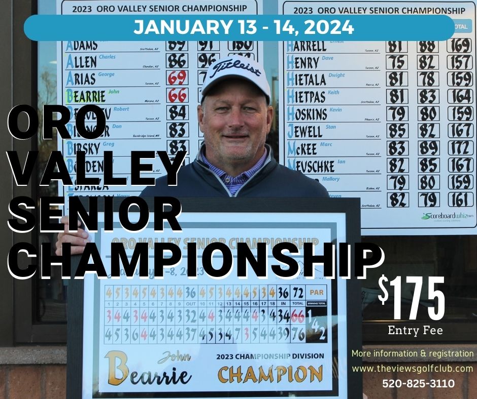 Oro Valley Senior Championship 2024 Facebook