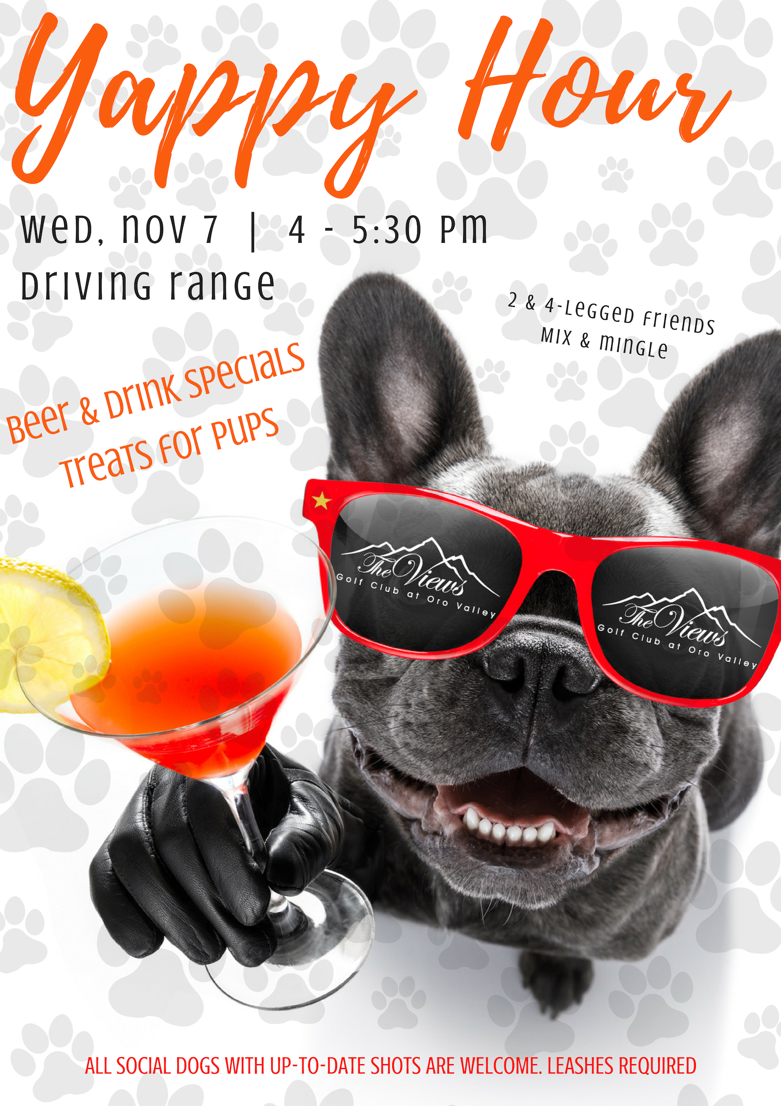 Yappy Hour 1118 flyer